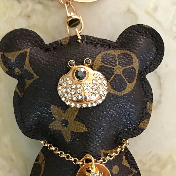 Teddy Bear Key Chain / Bag Charm - Picture 2 of 4